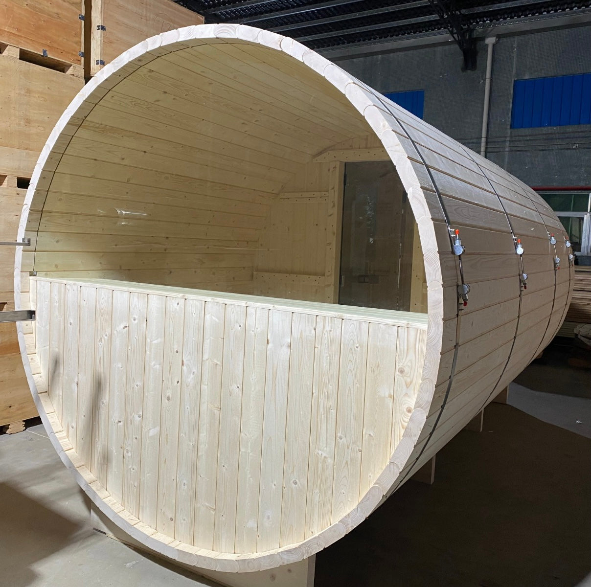The salt 6-Person Cedar Sauna