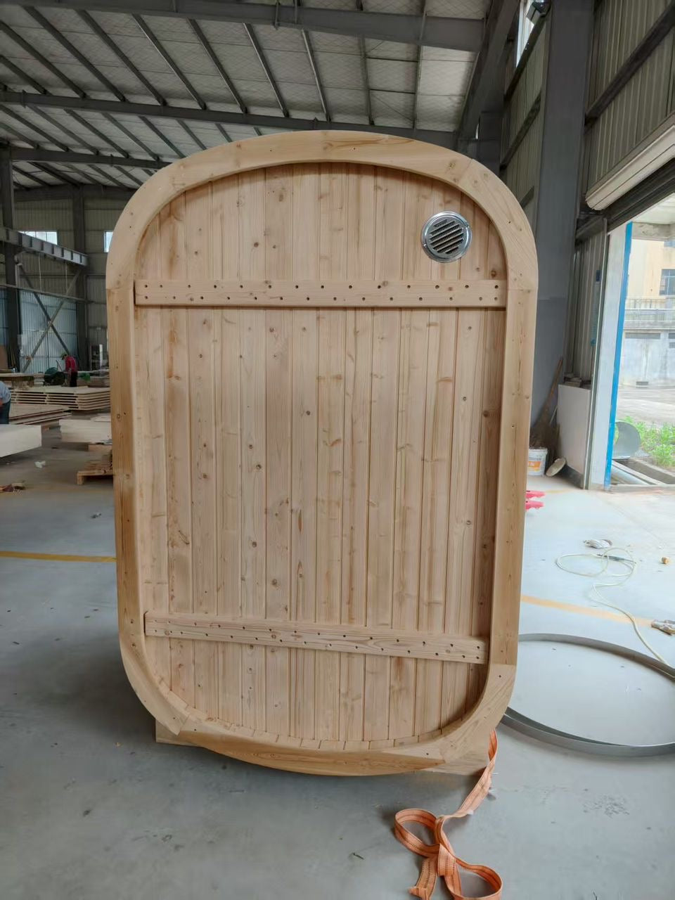 1-2 Person Cube Style Outdoor Sauna