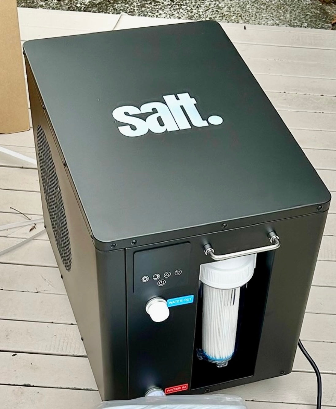 The salt Cedar Plunge With Chiller System